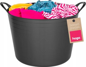 Multifunkciós Kerti MosókOSÁR Fogantyúkkal Rugalmas 26L Fekete