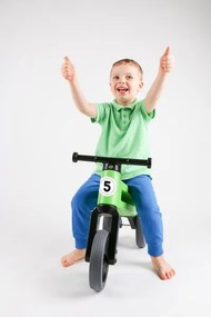 Funny Wheels - RIDER SPORT 2 az 1-ben futóbicikli zöld/fekete