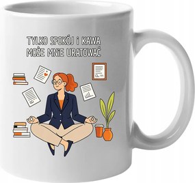 Bögre Ajándék Barátnőnek Nyugalom és Kávé Ajándék