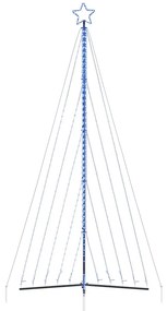 kék karácsonyfa fénykúp 570 LED-del 399 cm