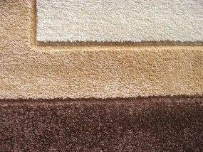 London modern nyírt szőnyeg 200 x 300 cm Barna Bézs