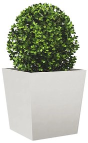 Rozsdamentes acél kerti virágtartó 50 x 50 x 50 cm