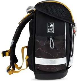 Iskolatáska, fémcsat, BELMIL Classy Roar Storm, T-Rex dinoszaurusz (BL40313AG85F)