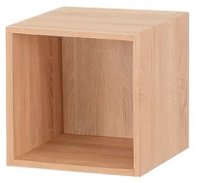 Boxie nyitott fali szekrény 40x40x37 cm sonoma tölgy
