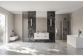 Ravak X070466 - Falba építhető zuhanycsaptelep CHROME fekete