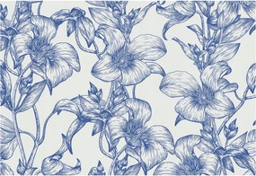 Fotótapéta Flizelin Dekoratív Hálószoba Virágos gallyak 152x104