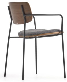 Szürke-barna étkezőszék Maureen – Kave Home