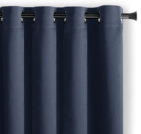 Sötétkék sötétítő függöny 140x270 cm – Restilo
