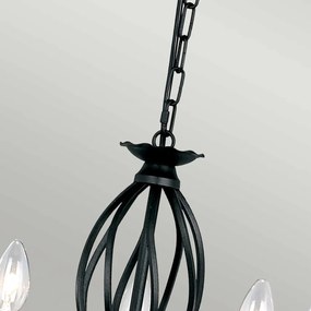 Elstead Lighting ARTISAN ART5-BLACK Csillár 5x60W/E14