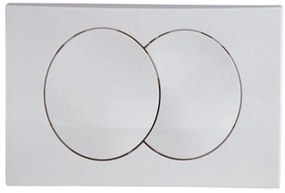 Geberit - TLAČIDLO GEBERIT DELTA20, UP100, Biele, 115.100.11.1