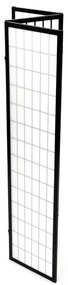 Fekete Tömörfa Paraván. EF-E803 BK