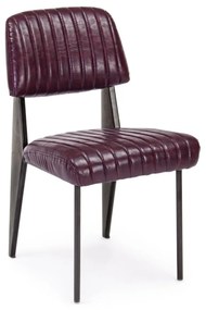 NELLY vintage bordó szék