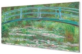 Üvegképek Art festett híd 140x70 cm