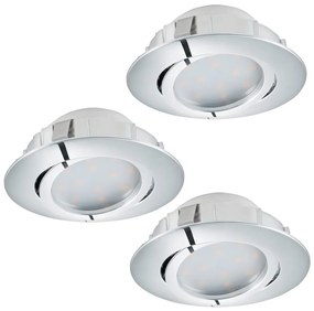 Eglo Eglo 95852 - SET 3x LED Beépíthető lámpa PINEDA 1xLED/6W/230V EG95852