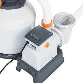 Flowclear Homokszűrős vízforgató 8 m³/h ChemConnect vegyszeradagolóval