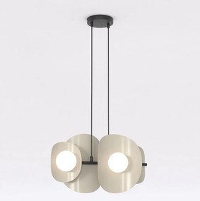 Emibig modern függeszték elementi fehér barna emi1493/4