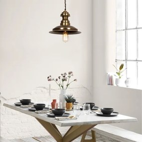 SIVANI kábeles függőlámpa 1xE27/40W/230V bronz színű