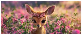 Kép - Aranyos őzike (120x50 cm)