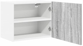 Függő szekrény Riga Szürke Sonoma és fehér 50 x 31 x 40 cm