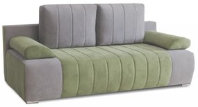 Omaha kanapé, szürke - zöld