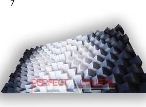 Fali panel 70x140x7cm-design panel - diffúzor 7 szín - 120x60x7cm