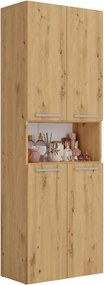 1K DK fürdőszoba szekrény, tölgy