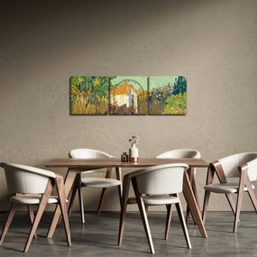 Kép - Imitator of Vincent van Gogh, Landscape, reprodukciók (órával) (90x30 cm)