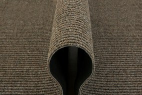 Lábtörlő Bemeneti 200 cm széles 2m Barna Gumírozott Sheffield Görgővel