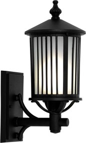 KAJA K-8210 DETROIT Fekete Színű Fali Lámpa 1xE27 15W IP44