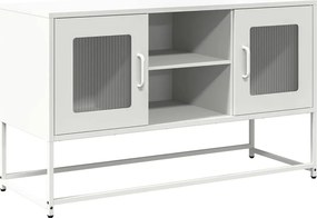 vidaXL fehér acél TV-szekrény 100,5x39x60,5 cm