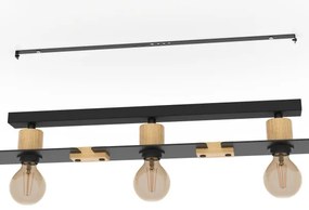 Eglo 43751 - Mennyezeti lámpa BRAMERTON 3xE27/40W/230V