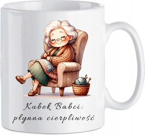 Kerámia bögre ajándék nagymama napjára nagymama bögréje Folyékony türelem