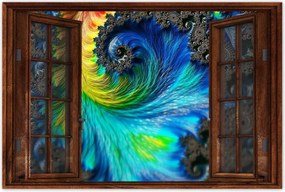 Poszterek 90x60 Közeleg az absztrakt