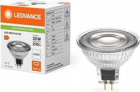 Led izzó Reflektor GU5.3 MR16 2.1W 20W 210lm 4000K Semleges 36° 12V