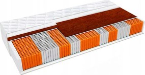 70x160 cm-es Gyerek Matrac Multipocket Rugókkal, Kókuszréteggel, Antiallergén H2