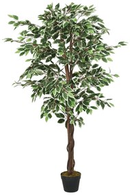 zöld mű fikusz fa 378 levéllel 80 cm