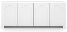 4 Ajtós Komód Matt Fehér Színben. ARCO