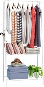 Ruhaakasztó Állvány Fém Rendező 2 szint