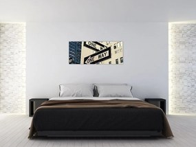 Kép - New York ONE WAY (120x50 cm)