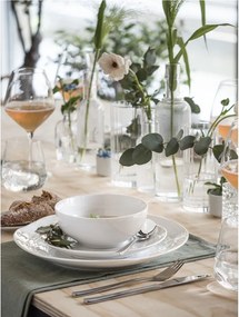 Ezüstszínű rozsdamentes acél evőeszköz készlet 16 db-os Fuga – Gense