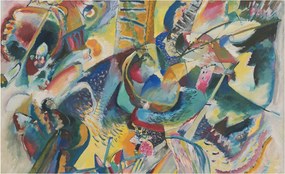 Fotótapéta Flizelin Fali ragasztó készlet Színes absztrakt 416x254 Ragasztó