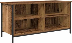 vidaXL TV szekrény Öreg fa 100 x 40 x 50 cm Faanyag