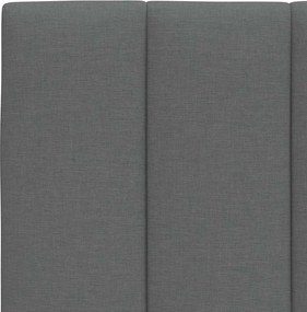 sötétszürke szövet fejtámla párna Hanko 180 cm