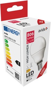 Avide LED Globe Mini G45 6.5W 806LM E14 EW 2700K