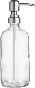 SOAP OPERA szappanadagoló, átlátszó-ezüst 500 ml