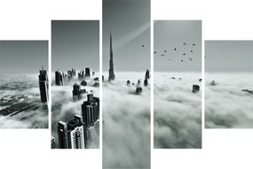 Kép - Felhőkarcolók Dubaiban (150x105 cm)