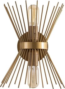 Aranyszínű fali lámpa Kirpi – Opviq lights