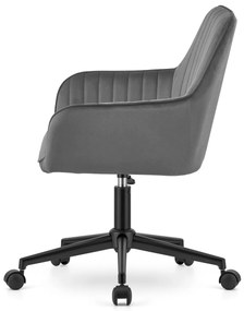 Sötétszürke irodai szék ROXY