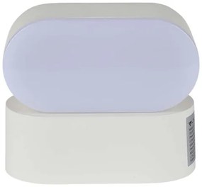 LED Kültéri flexibilis fali lámpa LED/5W/230V 3000K IP65 fehér