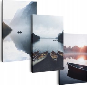 Vászonkép 180 cm **többféle minta** Nappali Falikép Tó